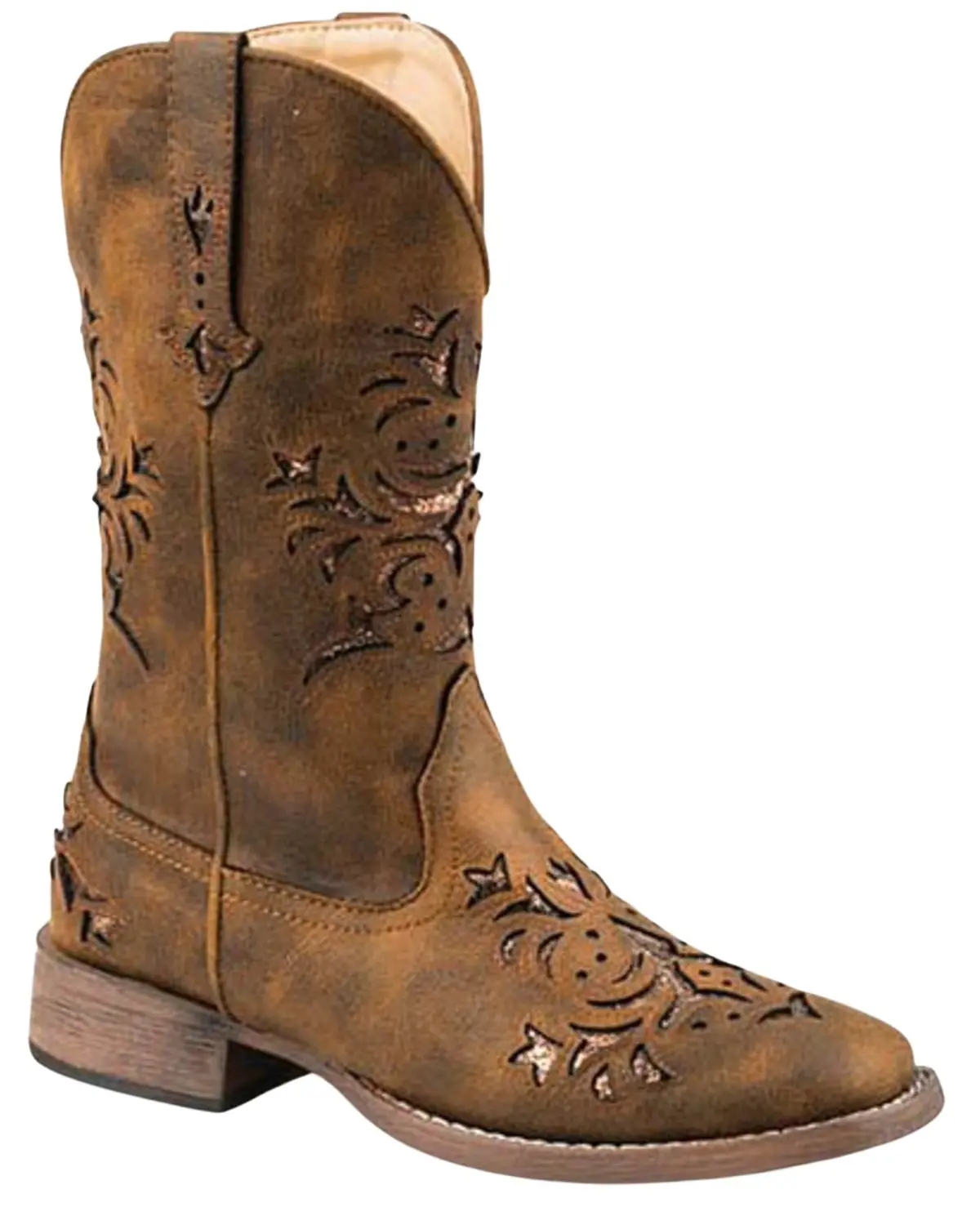 Women's Women'S Kennedy Western Boot Broad Square Toe - 09-021-1903-2583 Br