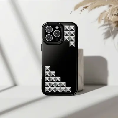 Studded Phone Case Bershka - TikTok Shop
