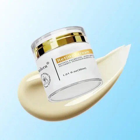 Puolern Retinol+Sodium Hyaluronate Cream for Face Cream Fast Deep Cellular Absorption Day or Night Cream for Moisturizers  Skincare Skin Repair Comfort