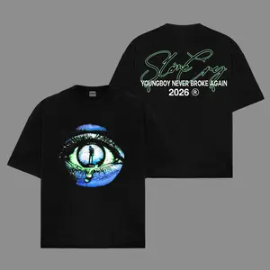 Never Broke Again YoungBoy Slime Cry Premium Cotton Shirt, 4KTrey Shirts, YB Fans, YoungBoy Graphic Tee for Fans Gift Shirt For Music Lover