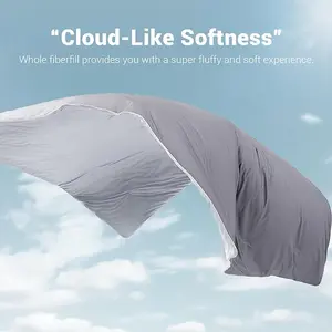 Elegear Cooling Duvet Cooling Quilt, Double Sided Cooling Blanket for Hot Sleepers Cool Fabric, Christmas gift, new year gift
