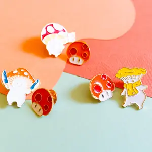 Mushroom Family Pins
