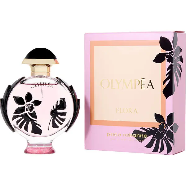 Paco Rabanne Olympea Flora for Women Eau de Parfum Intense Spray, 2.7 Ounce