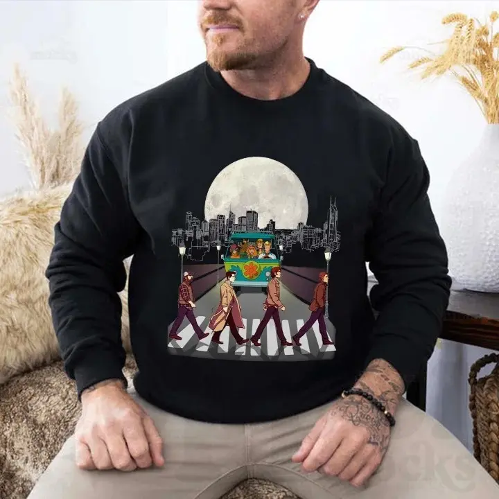 Scoobynatural Supernatural Sweatshirt T Shirt, Supernatural Vintage T Shirt, Gift For Woman and Man Unisex T-Shirt Sweatshirt Hoodie,  Winchester Brothers Tee