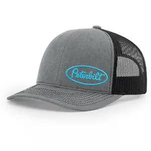 Peterbilt Trucker Hat, Richardson 112 Trucker Hat | Diesel Trucker Mesh Snapback Cap | Big Rig Driver Flat Bill Hat | Vintage Truck Logo Style Cap | Truck Driver Gift Hat | Highway Hauler Workwear Cap | Garage Diesel Streetwear Hat | Casual Trucker Cap