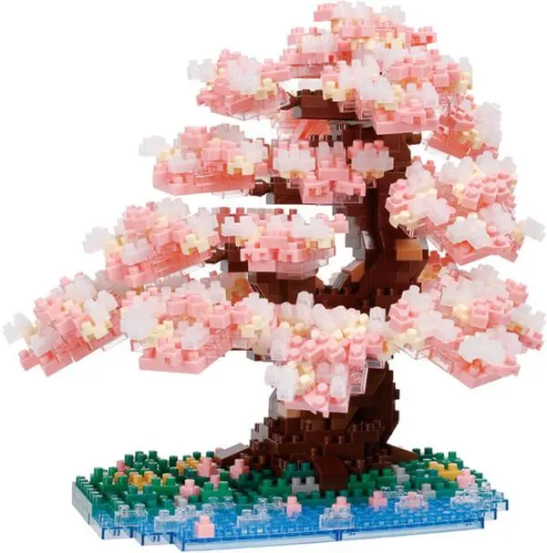 Nanoblock - Culture - Advanced Hobby Series - Yoshino Cherry  [COLLECTIBLES] Brick, Collectible