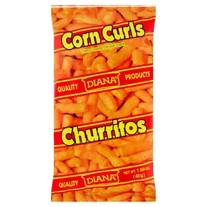 Diana Churritos 1.7oz - Quality Corn Curls Cheese Covered Extruded Snack 48g