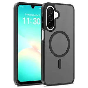Entronix [Magnetic] Case Compatible with Galaxy A17 - Translucent Frosted Matte