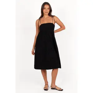 Sevara Midi Dress - Black