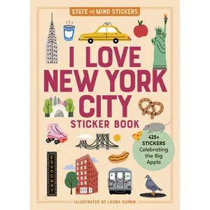 I Love New York City Sticker Book by Workman Publishing, Laura Supnik [Paperback Book]