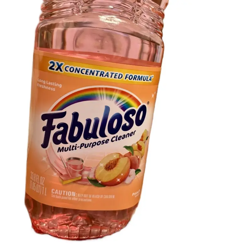 2X New watermelon Fabuloso  Multi-Purpose Cleaner 33.8 Ounce 2X Concentrated Formula Cleaning Household
