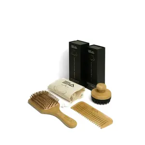 Baraguz - EIA Hair Growth Oil, Hair Repair Serum and Bamboo Hair Massager, Comb and Brush bundle