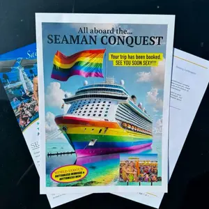 CRUISE Prank mailer hilarious prank package Envelope