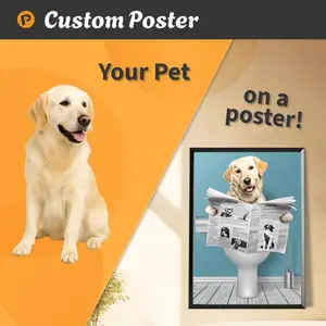 Personalized Poster With Your Pet's Photo - Important Meeting