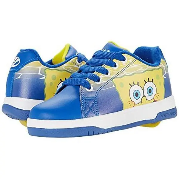 Heelys Boys' Split Spongebob Shoes Blue/Yellow/White - HES10407H-BLYWWH