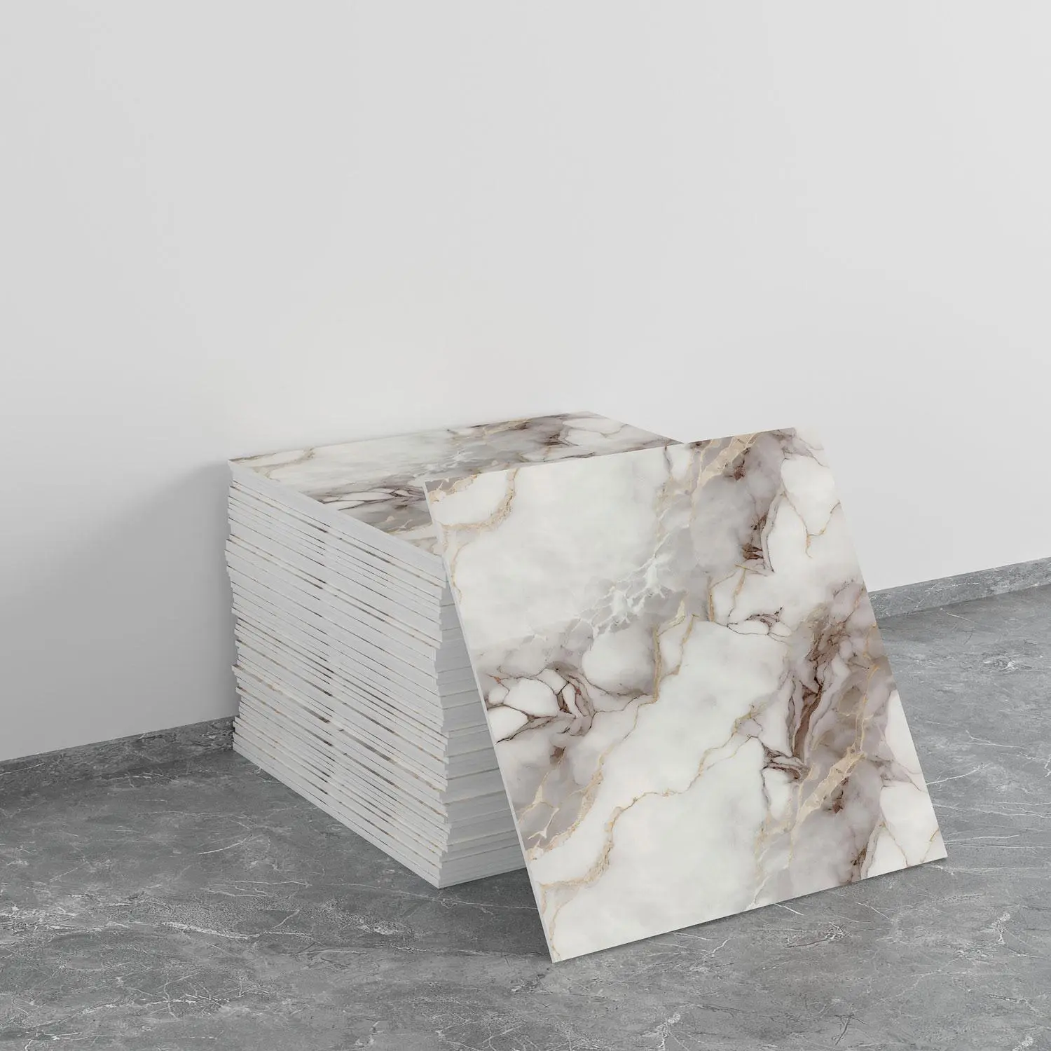 10/20pcs marble splash-proof board waterproof bathroom wall panel, splash-proof tile,PVC foam wall panel suitable for kitchen, bathroom and living room, color (non-real tile,11.8 inches x 11.8 inches), Waterproof Self Adhesive