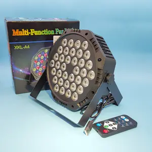 LED Disco Stage Light Projector, Dj Party Lights Music Control, 36w Rgbw Vibrant Rgb Lighting Remote Control Flashing Lamp, Adjustable Brightness Led, for Dj, Nightclub, Ktv, Bar, Theater