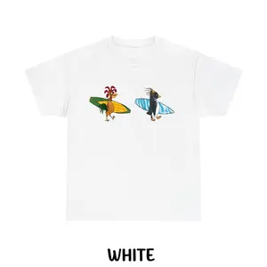 Cody Maverick & Chicken Joe Surf Graphic Unisex T-Shirt – Trendy Casual Wear