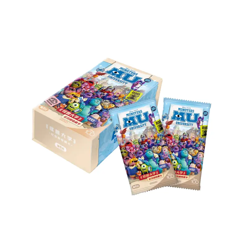 Card.Fun Disney 100 Monsters University Commemorative Edition Blind Box Hobby Box, Blind Bag Collectible, Collectible Blind Pack