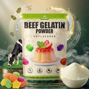 Beef Gelatin Powder Unflavored, 7 oz/198 g Grass Fed Gelatin Powder, Premium Thickening Agent, Gluten & Sugar Free, for Gummies, Jello, Baking, Cooking, Drinks