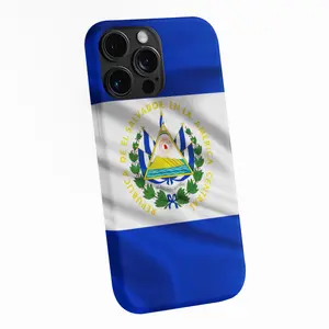 El Salvador Flag Phone Case for iPhone & Samsung Protective Stylish Durable Anti-scratch Shock-absorbing HD Print Slim Lightweight Comfortable Grip