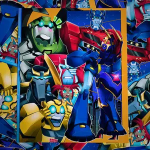 Transformers Animated *CAUGHT* Print Room Decor Glossy Poster