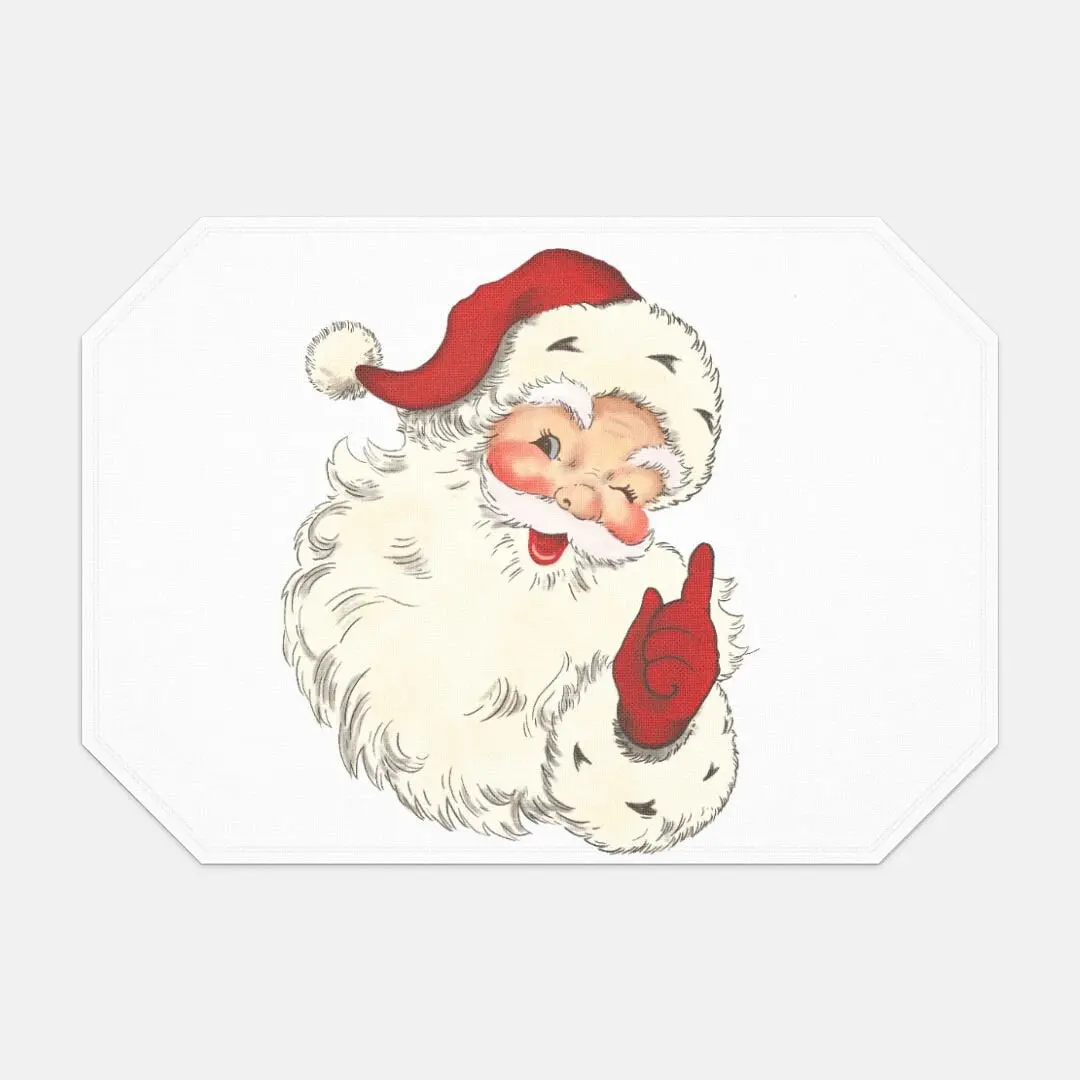 Vintage Santa Placemat