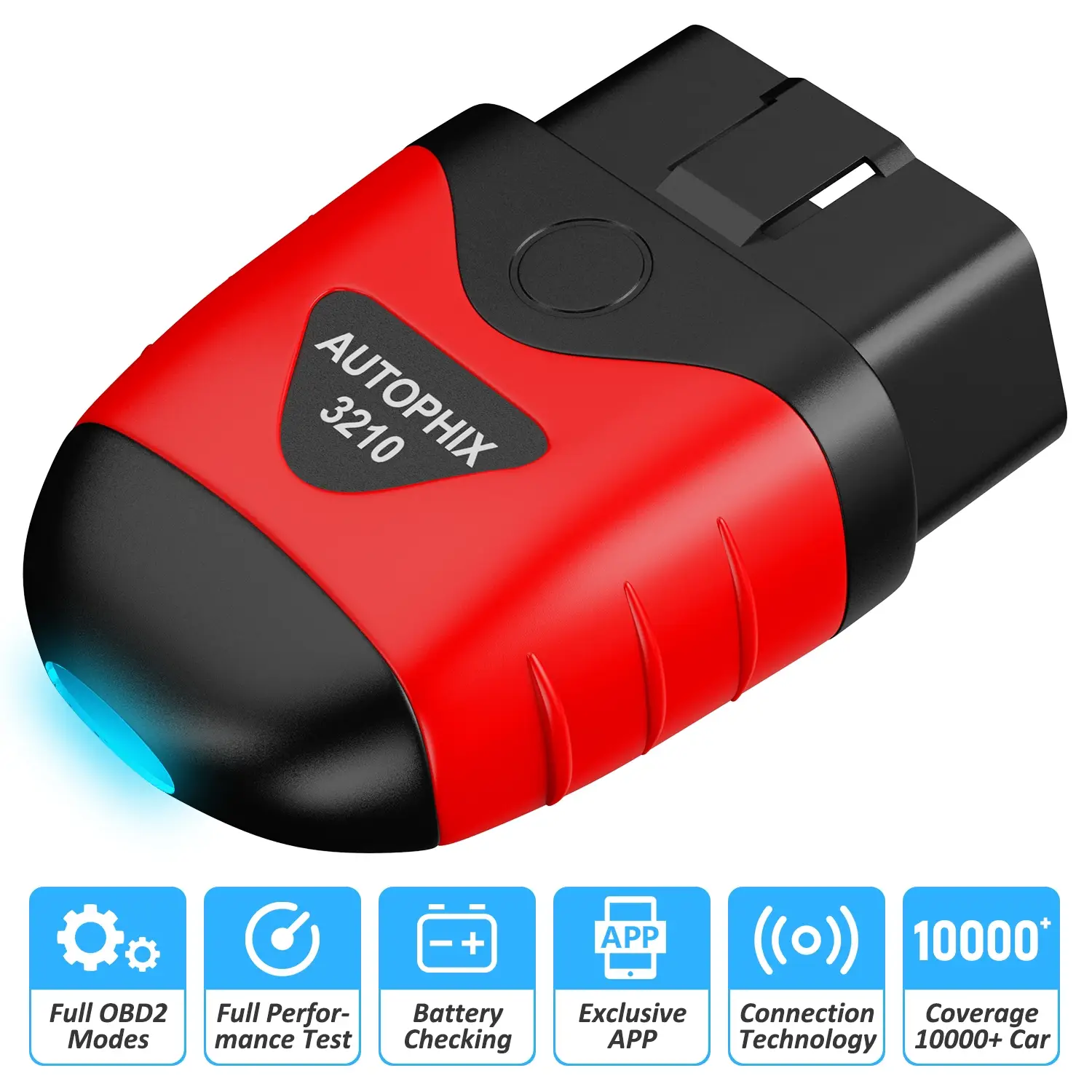AUTOPHIX 3210 BT OBD2 Scanner Wireless Car Code Readers Auto Scan Tools With Battery Performance Test Check Engine Light car scanner Springtok Vehicle