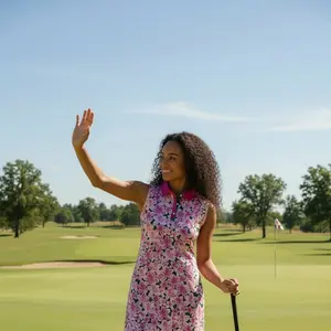 Taino Golf Azalea Bloom Dress