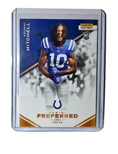 Adonai Mitchell 2024 Panini Preferred NFL #1 Rookie Card Colts 1/335