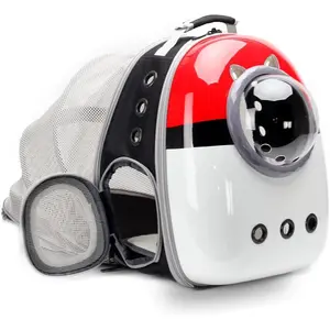 Back Expandable Cat Carrier Backpack, Backpack for Cats Kitten Small Puppy, Airline Approved Cat Bubble Backpack, Space Capsule Astronaut Carrier