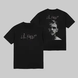 Rapper Lil Peep Around the Fur Official Pullover Shirt, Retro Music Tee, Hip Hop Music Lover Shirt, Vintage Hip Hop Shirts Casual Cotton Fabric Fit Top , Top Men's and Women's Clothing