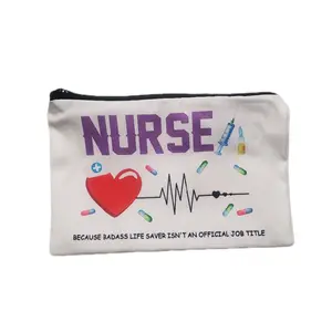 Nurse makeup and accessories bag.