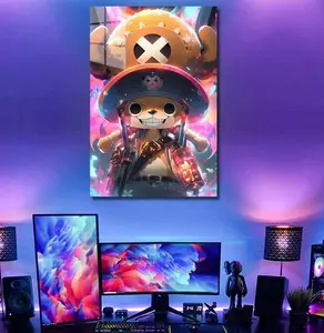 Metal poster Chopper ,one piece , Metal Poster  - Anime Poster Decor Wall - No Frame