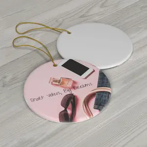 Ceramic Ornament, Short Videos Big Dreams