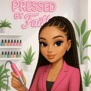 Custom Nail Order - Personalized Nail Service from Pressed by Faith Brand
