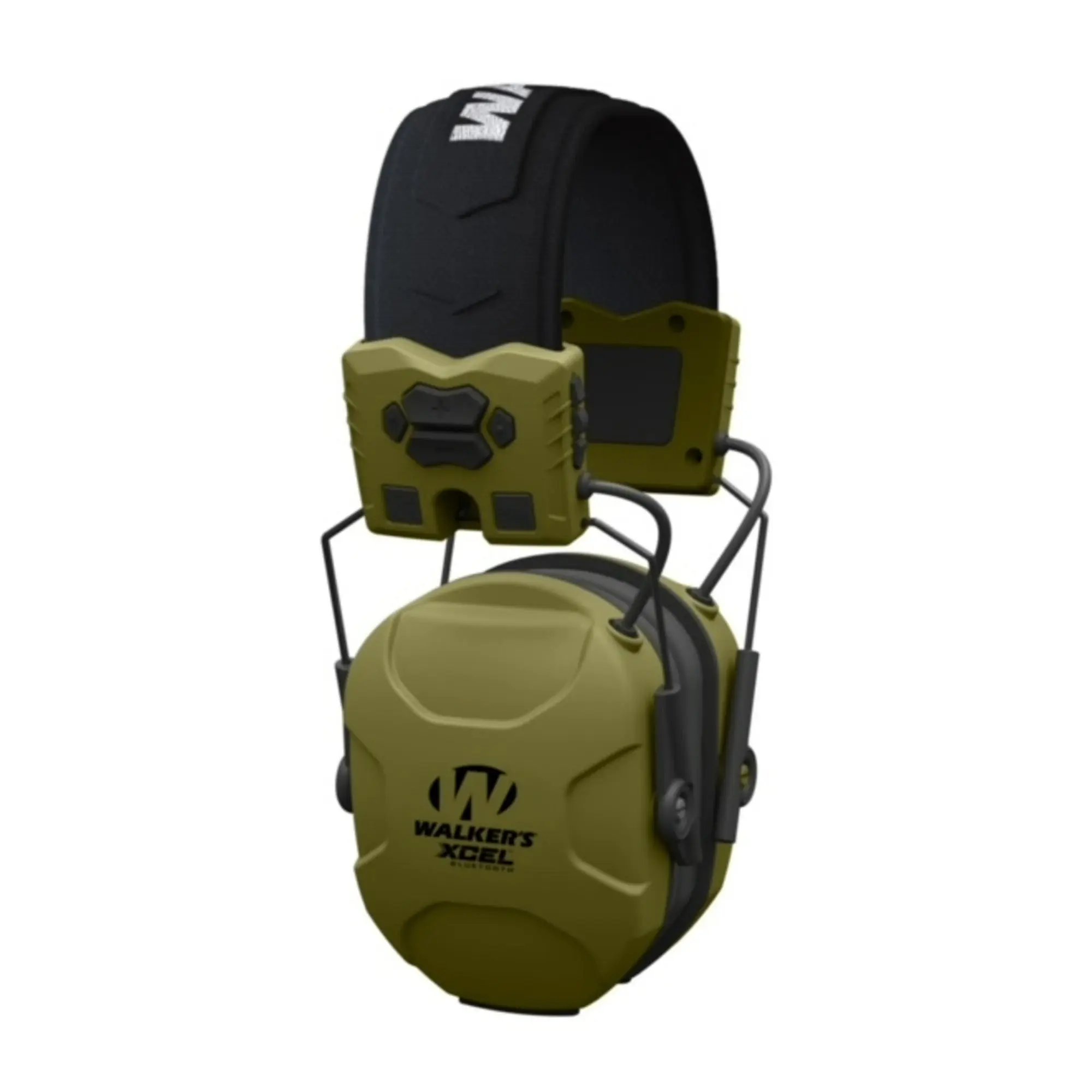 Walkers XCEL 500BT Digital Bluetooth Electronic Muff - Noise Protection, Speech Clarity, Mobile Compatibility, Voice Amplifier Speakers, Bluetooth Headset Speakers (Green)