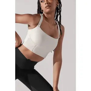 Daphne Corset Crop Top - Light Sand