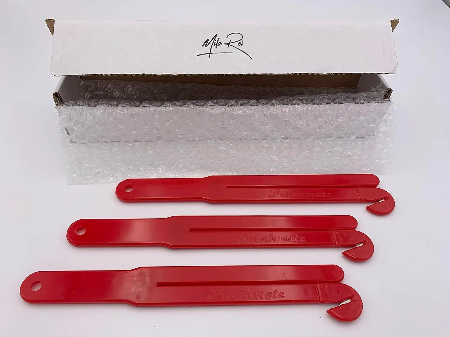 Pouchmate  Bag Opener with  Red (3 pack)