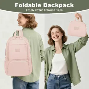 2026 Ultralight Foldable Backpack, Flight Approved Carry On for Travel, Waterproof Packable Daypack for Men Women Bag1001