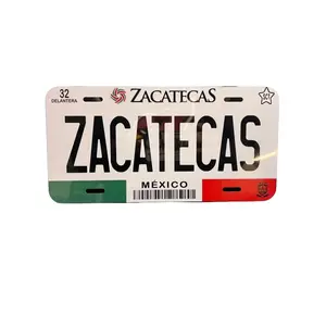 Zacatecas Personalized License Plate - Officially Licensed