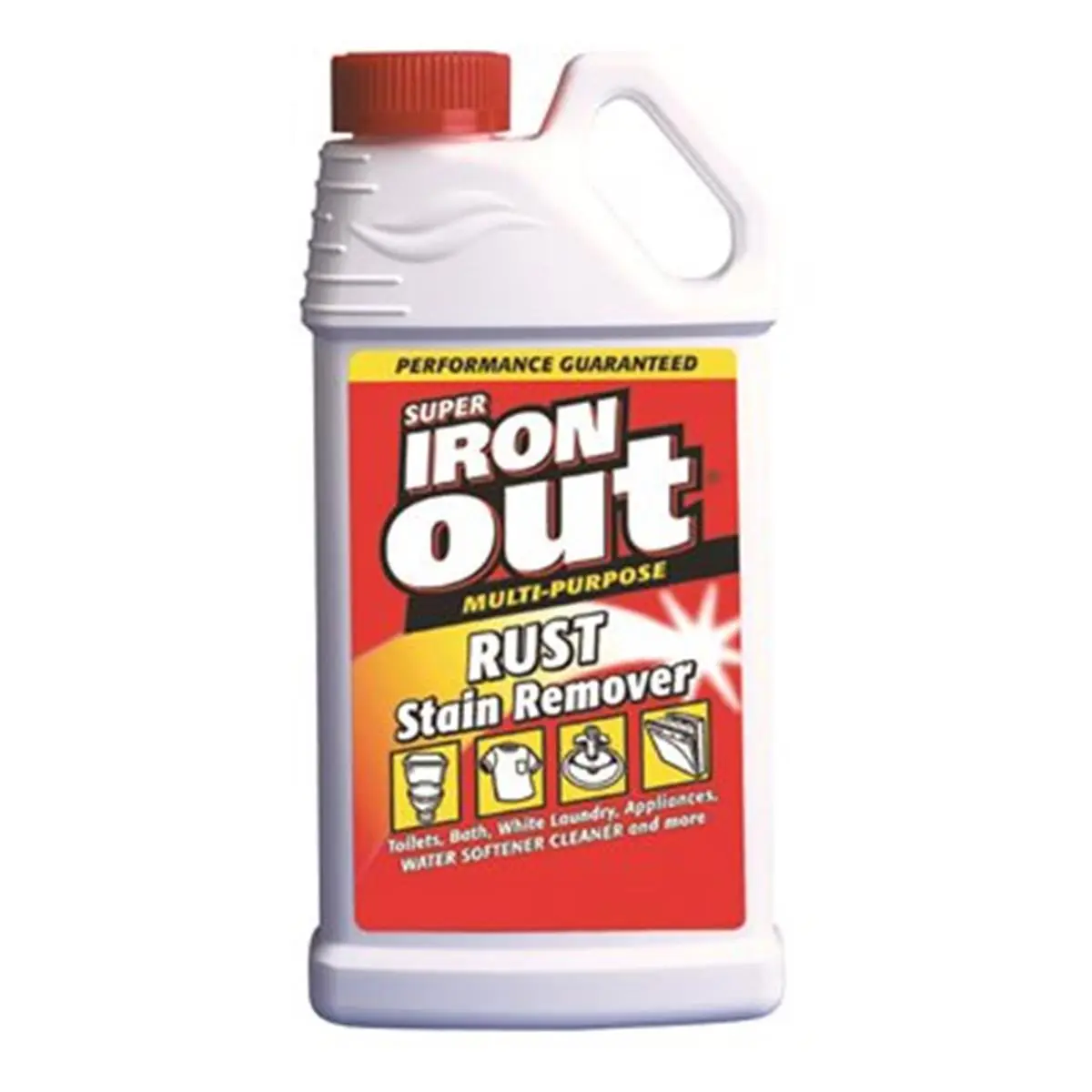 212 MAIN IO30N Multi-Use Super Iron Out Powder Rust Remover (28 oz) - Pet Supplies Litter Cleaner, Stain Remover, Deodorizer for Safe Surfaces That Rinses Rust and Iron Stains