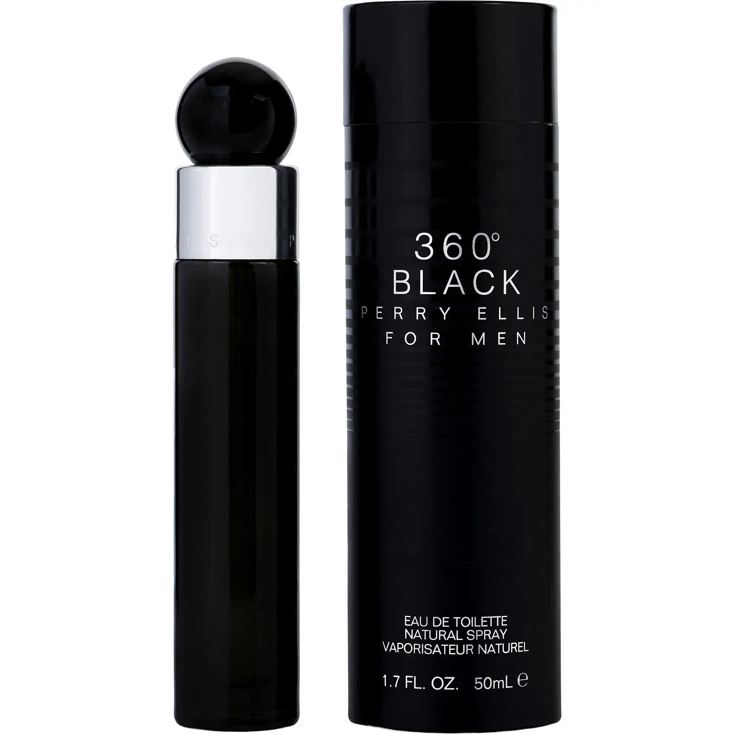Perry Ellis 360 Black By Perry Ellis Edt For Men