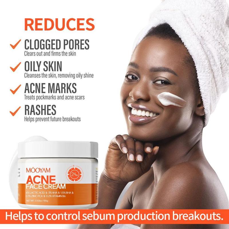MOOYAM Acne Scar Treatment Cream 50ml Centella & Snail Repair Cream Post-Acne Marks Removal Acne&Pimple Treatment Fragrance Free Paraben Free Skincare Salicylic Skin Repair Sensitive Teens free skincare