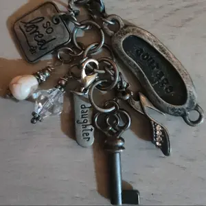 Beautiful Chunky Keychain for Daughter