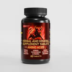 Family First Nutrition | 15-in-1 Amino Acids Supplements Restore Vitality | L-Arginine & L-Citrulline & Nitric Oxide Regulation Containing Amino Acids and Black Pepper Extract (60 tablets)