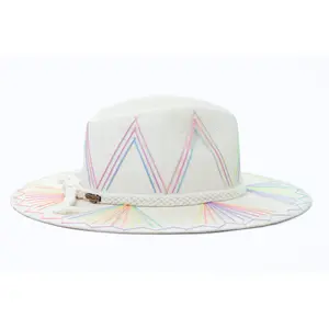 Isabella Confetti Embroidered Straw Hat