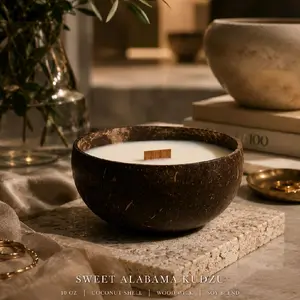 Bronze Avenue Candle Company Coconut Shell Soy Candle