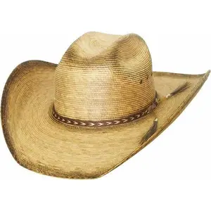 Bullhide Tan Tornado Juice Palm Straw Western Cowboy Hat 2908