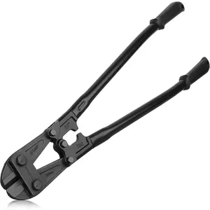 30 Inch Heavy Duty Bolt Cutter, Max 13/16" Jaw Opening, Metal Cutter with Ergonomic Rubber Long Handle